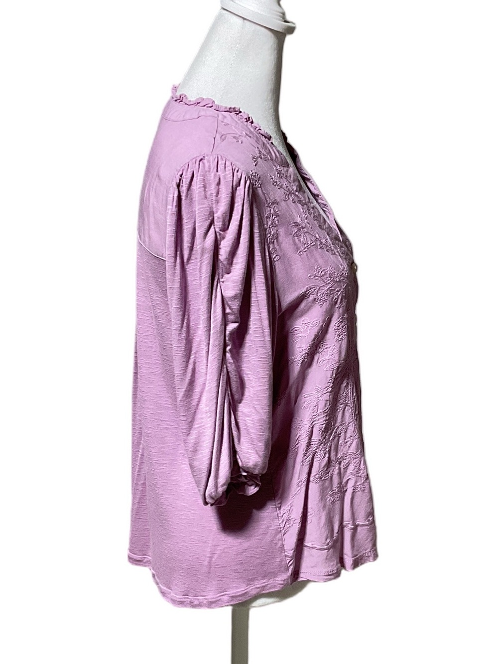 Democracy Embroidered Blouse - Picture 7 of 9